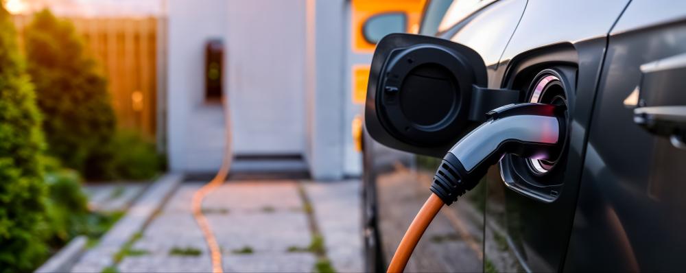 Borne de recharge à Coutras